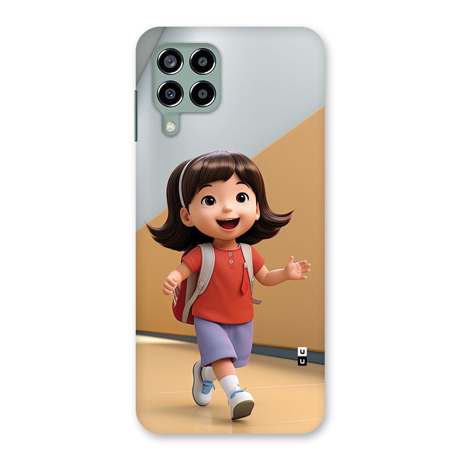 Cute School Girl Back Case for Galaxy M33