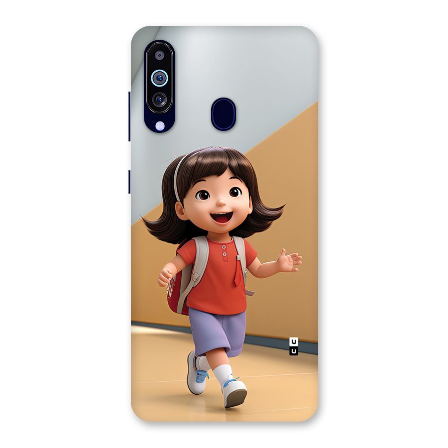 Cute School Girl Back Case for Galaxy M40