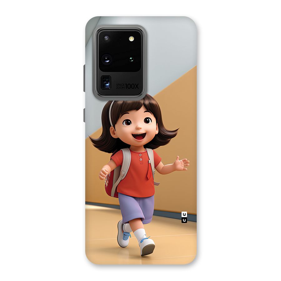 Cute School Girl Back Case for Galaxy S20 Ultra