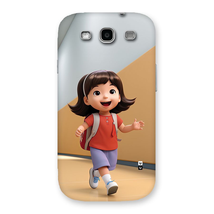 Cute School Girl Back Case for Galaxy S3 Neo