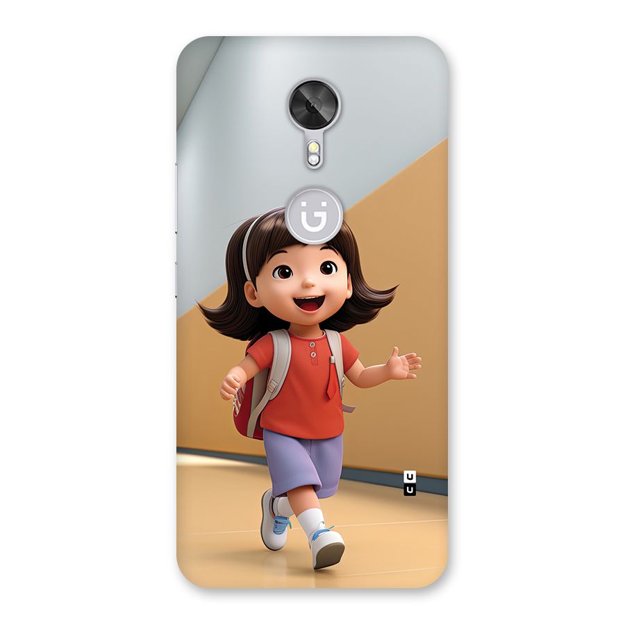Cute School Girl Back Case for Gionee A1