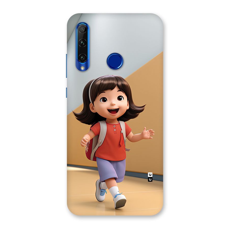 Cute School Girl Back Case for Honor 20i