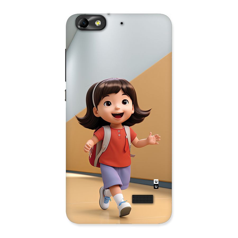 Cute School Girl Back Case for Honor 4C
