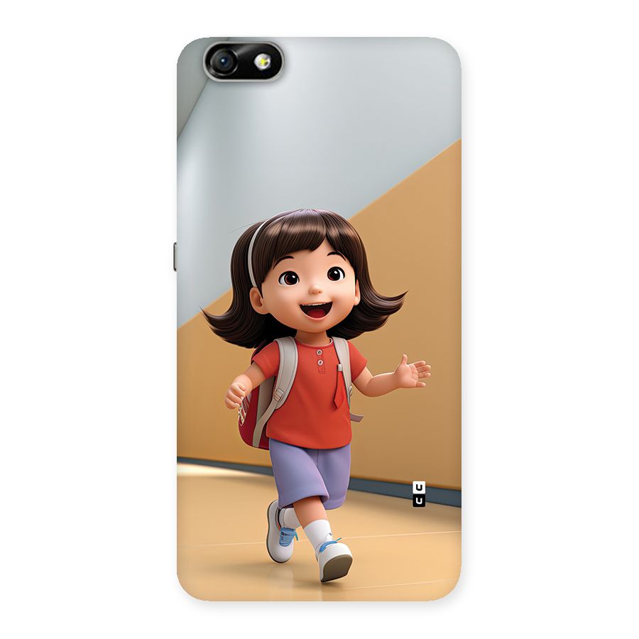 Cute School Girl Back Case for Honor 4X