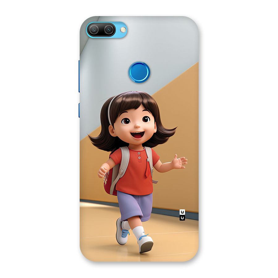 Cute School Girl Back Case for Honor 9N