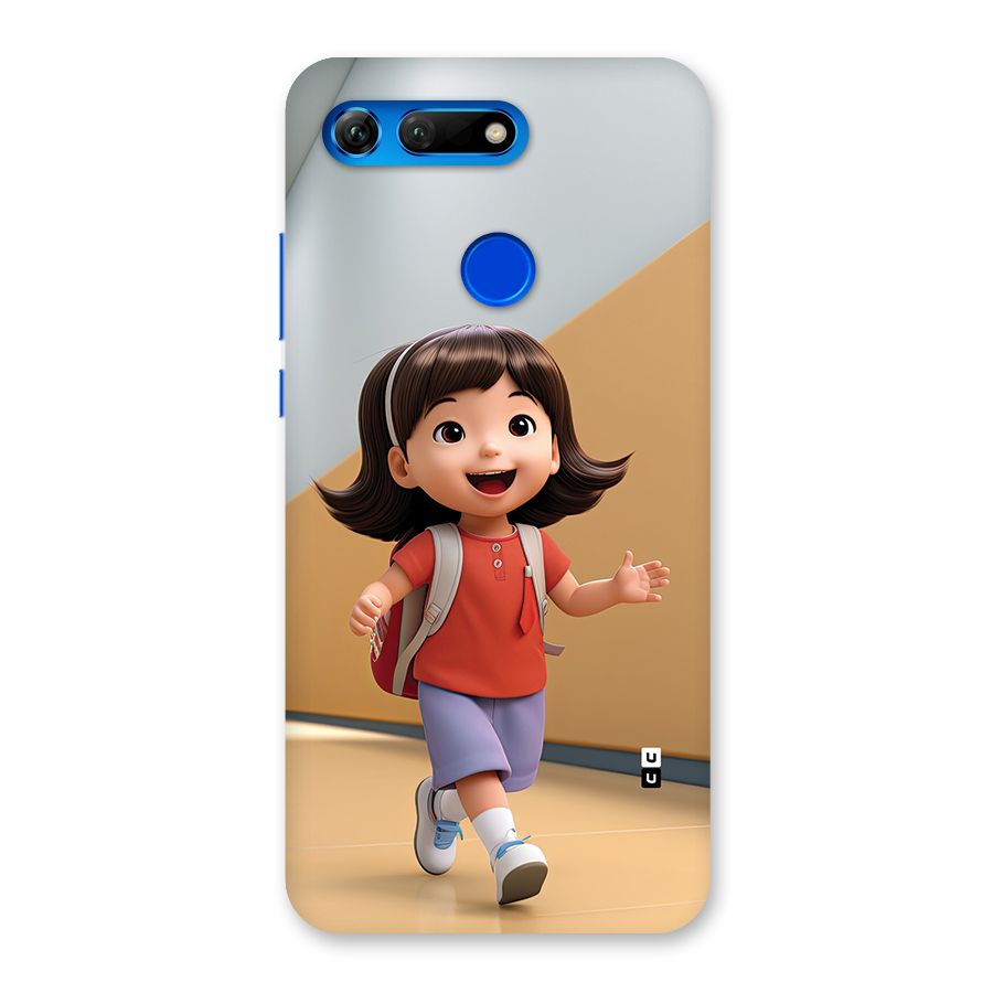 Cute School Girl Back Case for Honor View 20