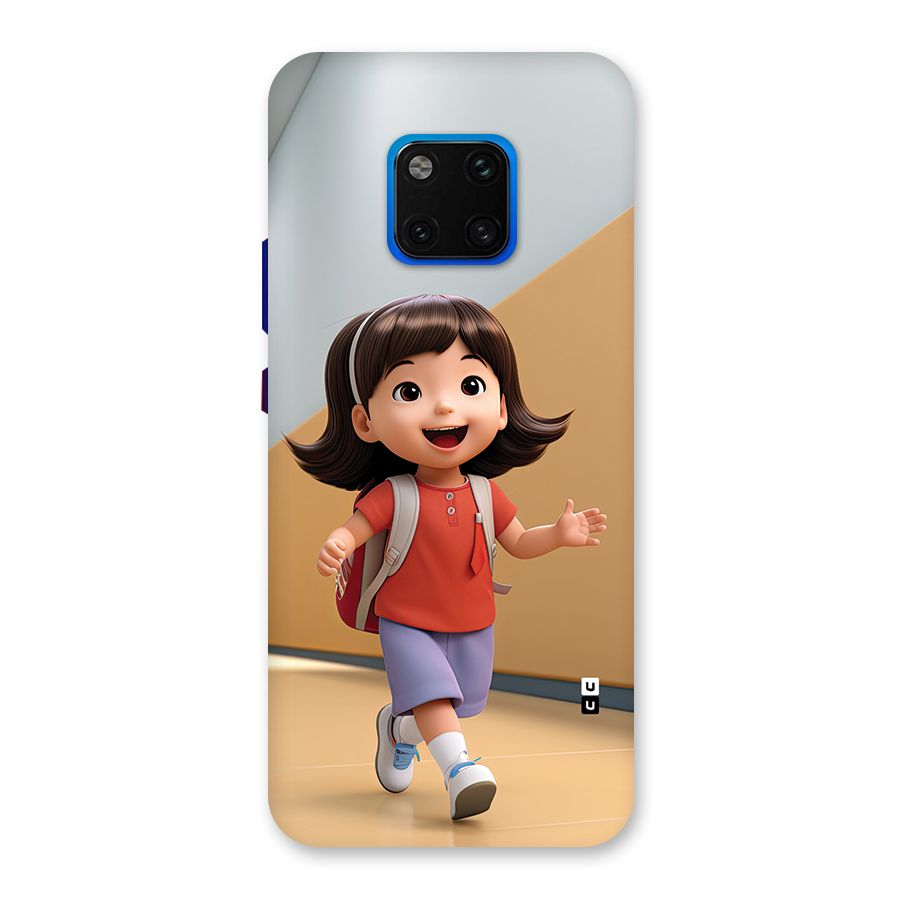 Cute School Girl Back Case for Huawei Mate 20 Pro