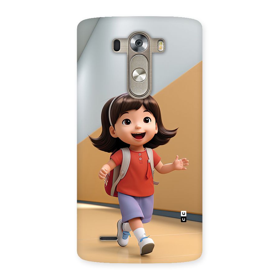 Cute School Girl Back Case for LG G3