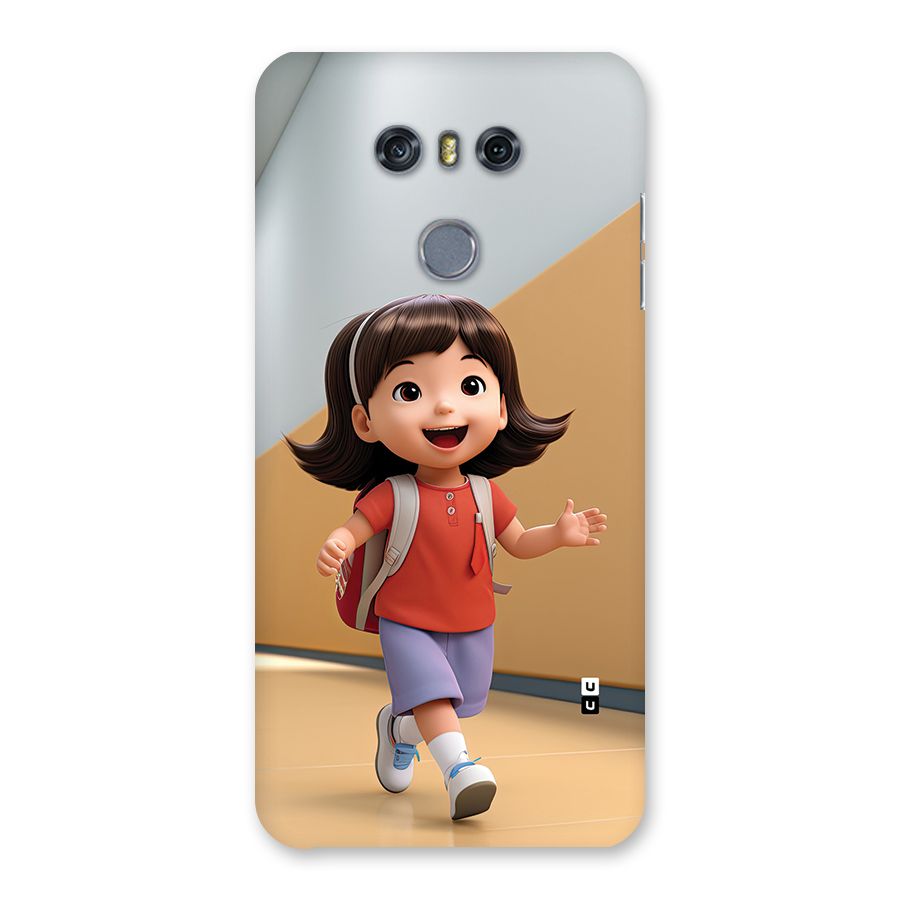 Cute School Girl Back Case for LG G6