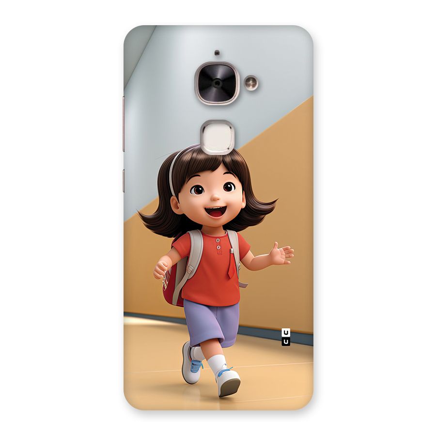 Cute School Girl Back Case for Le 2