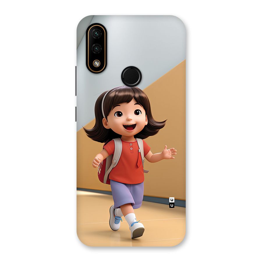 Cute School Girl Back Case for Lenovo A6 Note