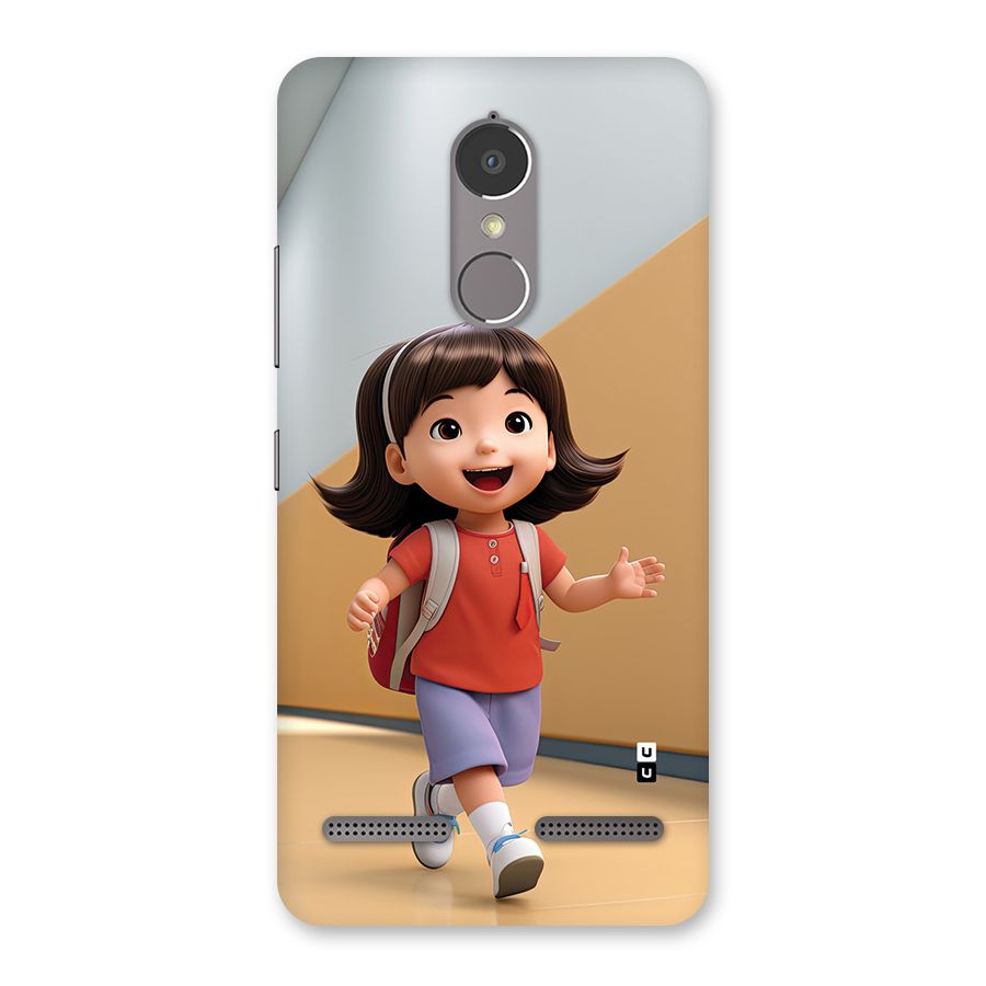 Cute School Girl Back Case for Lenovo K6 Power