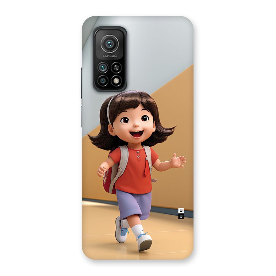 Cute School Girl Back Case for Mi 10T Pro 5G