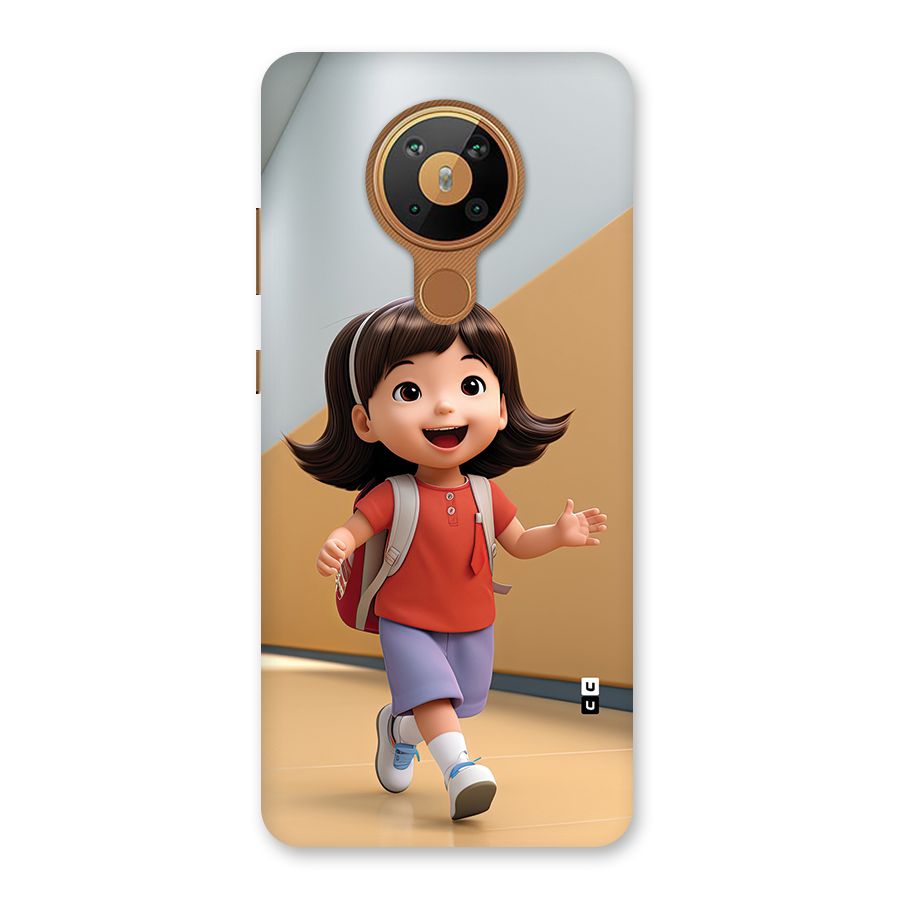 Cute School Girl Back Case for Nokia 5.3