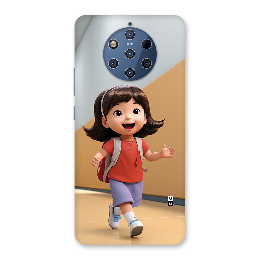 Cute School Girl Back Case for Nokia 9 PureView