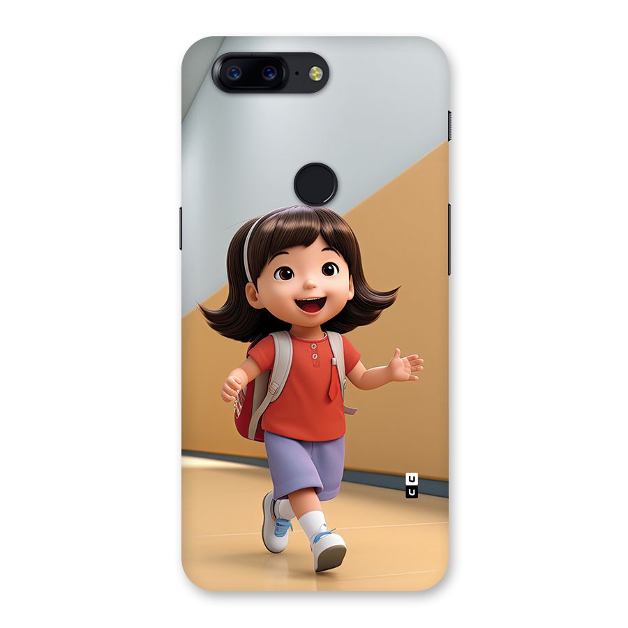 Cute School Girl Back Case for OnePlus 5T