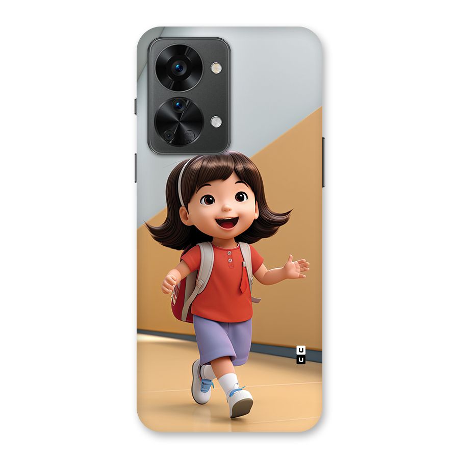 Cute School Girl Back Case for OnePlus Nord 2T