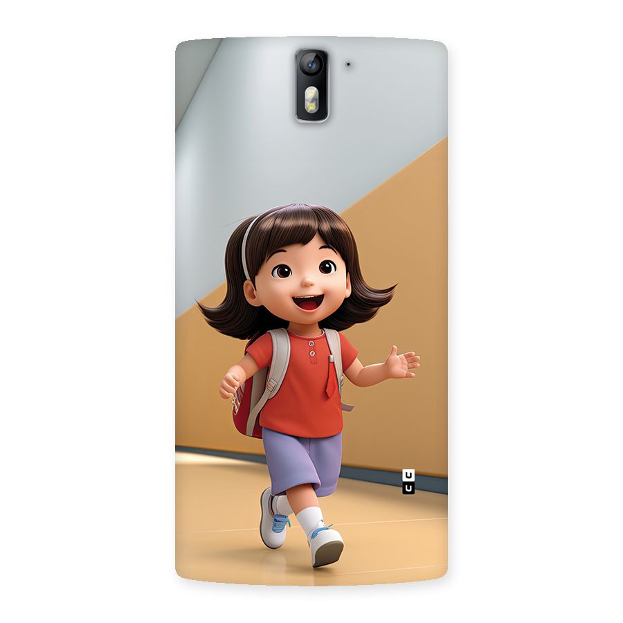 Cute School Girl Back Case for OnePlus One