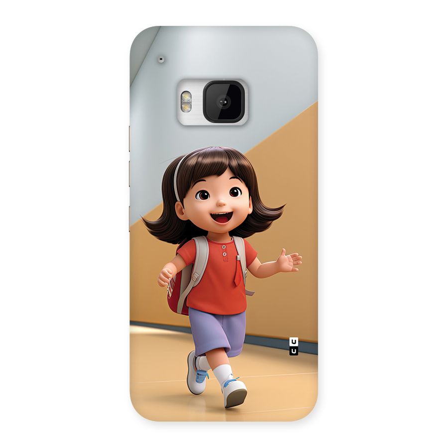 Cute School Girl Back Case for One M9
