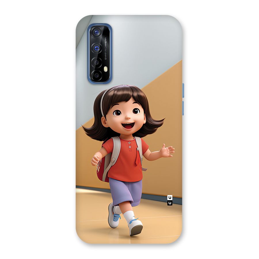 Cute School Girl Back Case for Realme 7