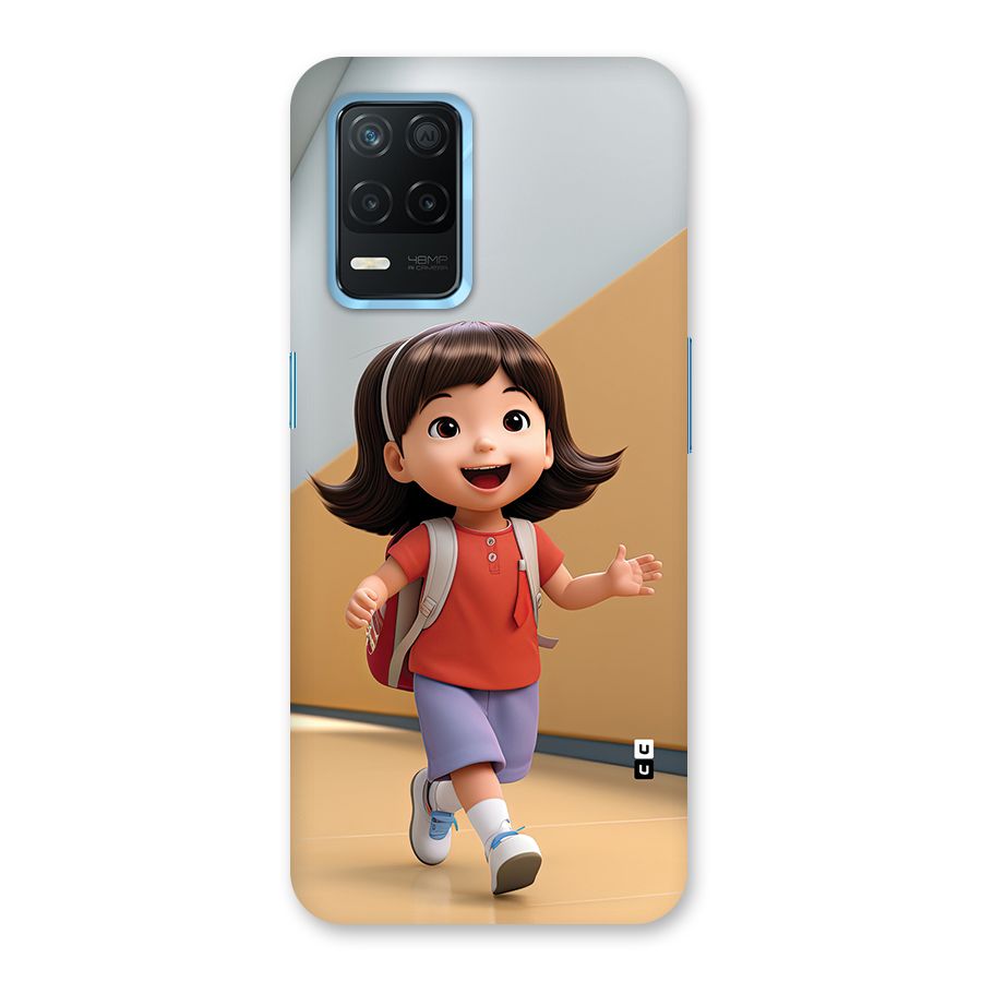 Cute School Girl Back Case for Realme 8 5G