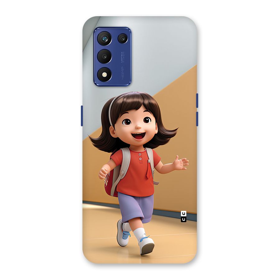 Cute School Girl Back Case for Realme 9 5G Speed