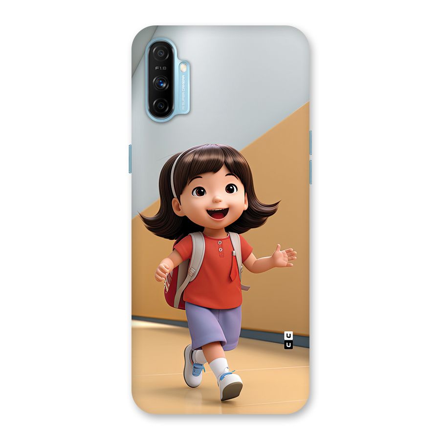 Cute School Girl Back Case for Realme Narzo 20A