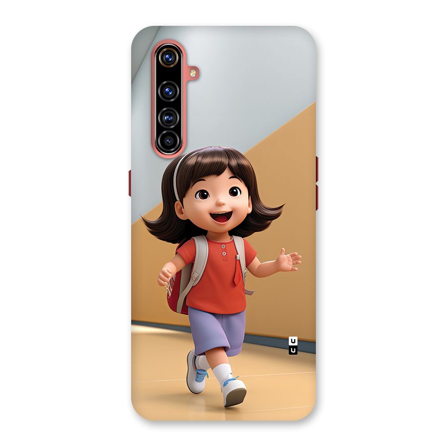 Cute School Girl Back Case for Realme X50 Pro