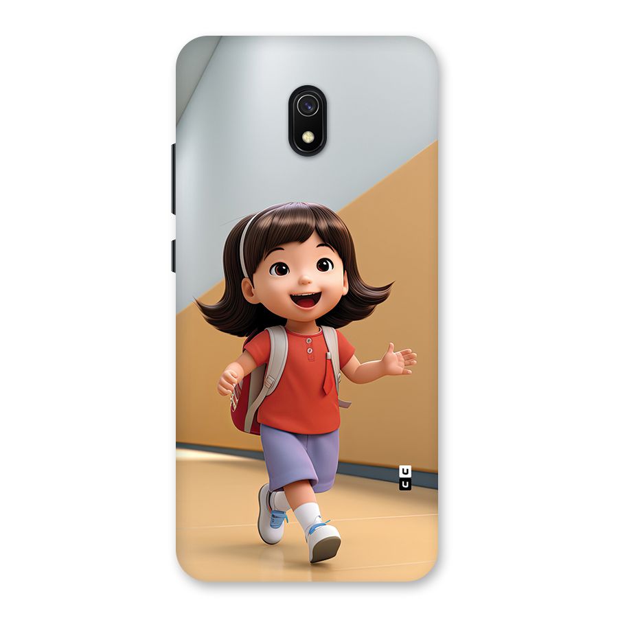 Cute School Girl Back Case for Redmi 8A