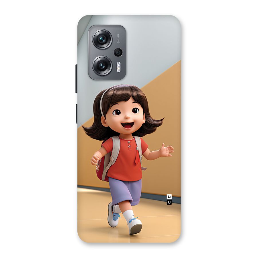 Cute School Girl Back Case for Redmi K50i