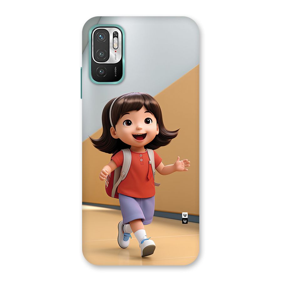 Cute School Girl Back Case for Redmi Note 10T 5G