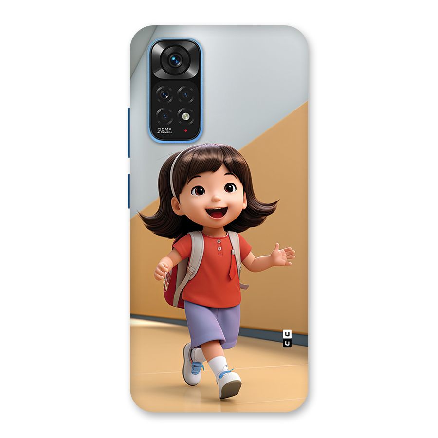 Cute School Girl Back Case for Redmi Note 11S