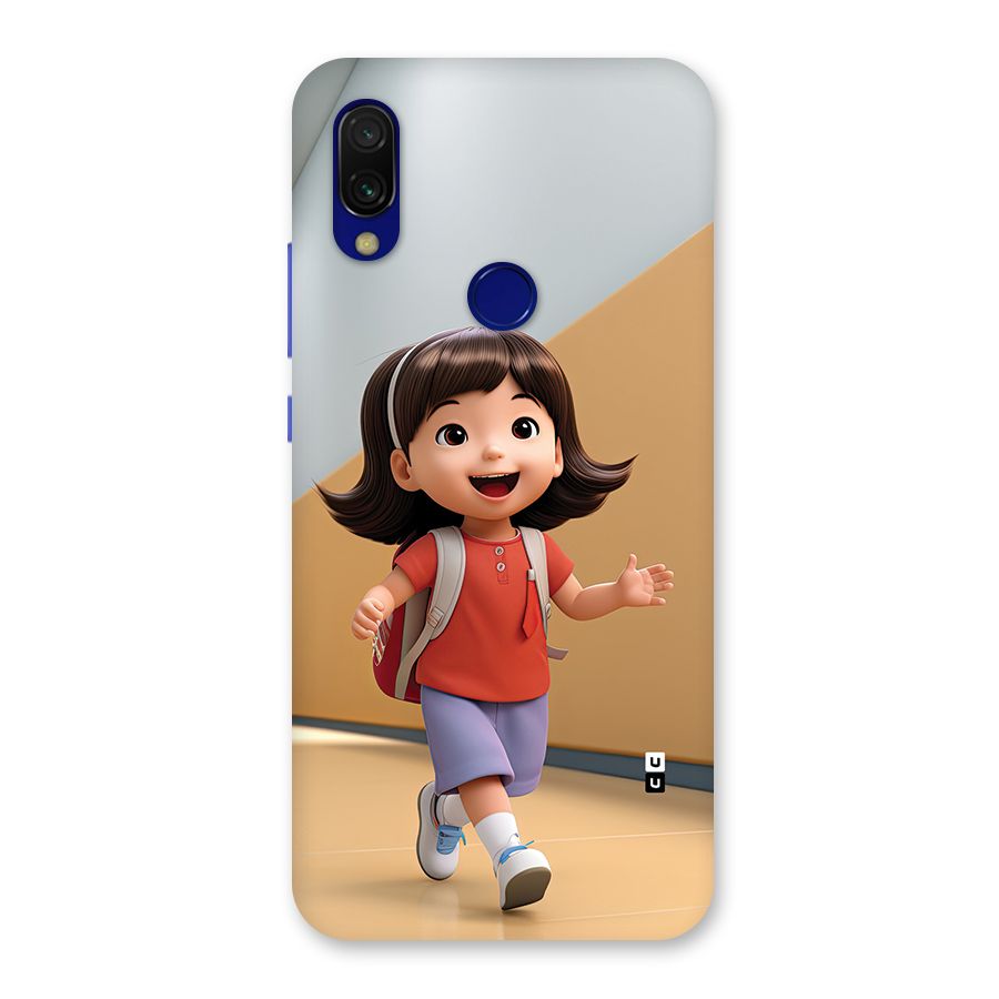 Cute School Girl Back Case for Redmi Y3
