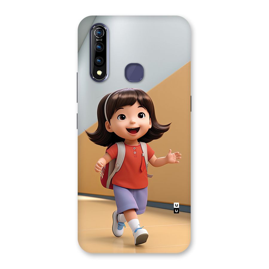 Cute School Girl Back Case for Vivo Z1 Pro
