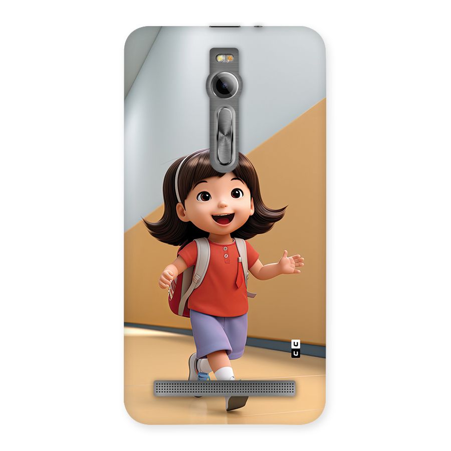 Cute School Girl Back Case for Zenfone 2