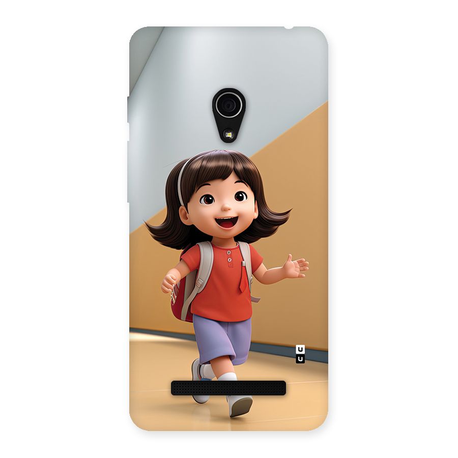 Cute School Girl Back Case for Zenfone 5