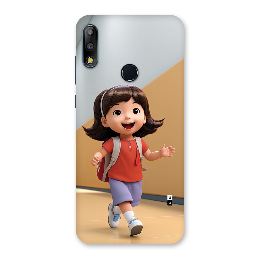 Cute School Girl Back Case for Zenfone Max Pro M2