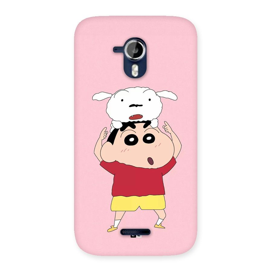 Cute Sheero Back Case for Canvas Magnus A117