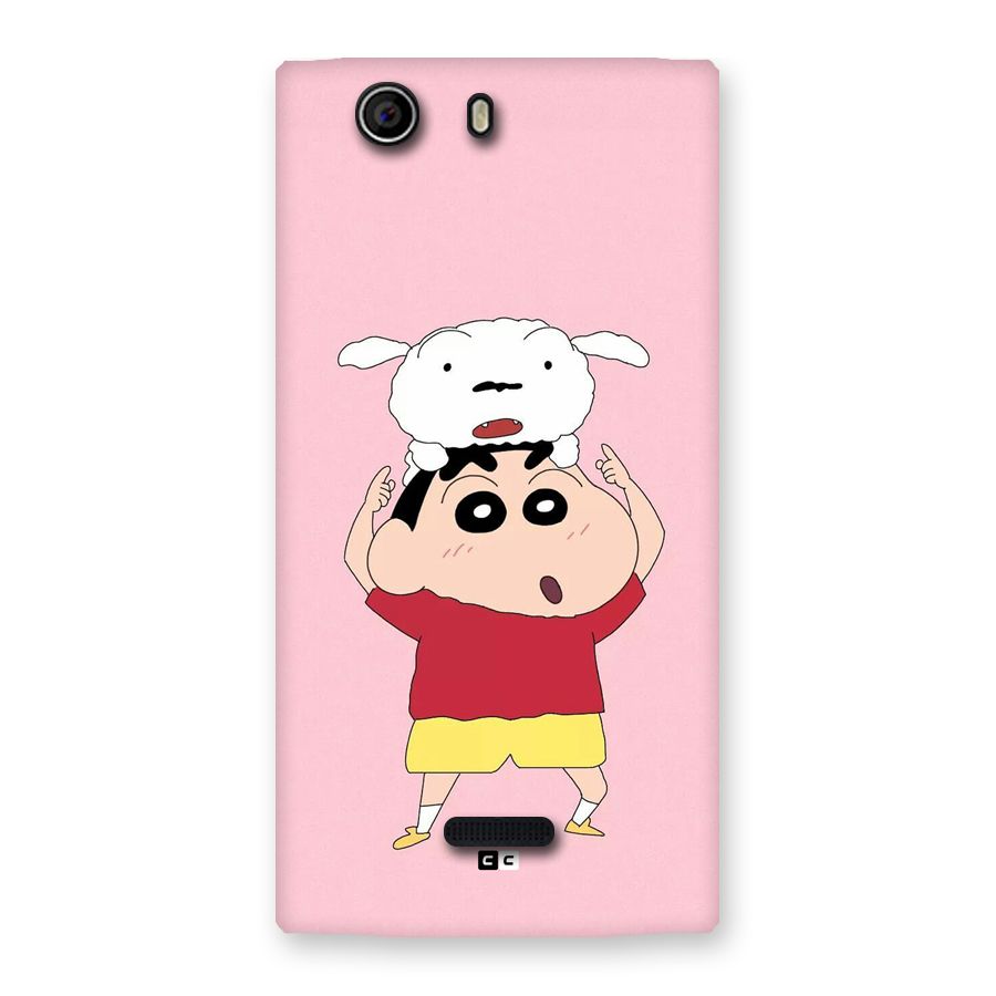 Cute Sheero Back Case for Canvas Nitro 2 E311