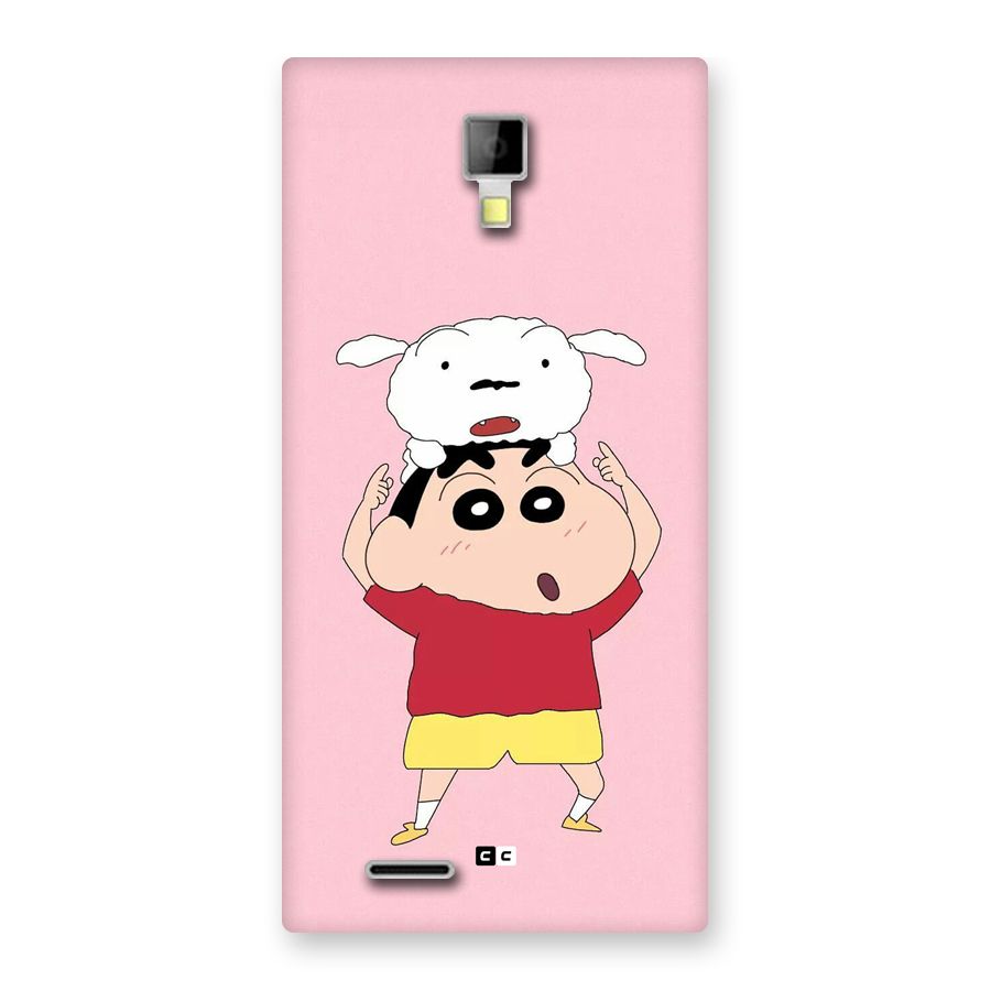Cute Sheero Back Case for Canvas Xpress A99