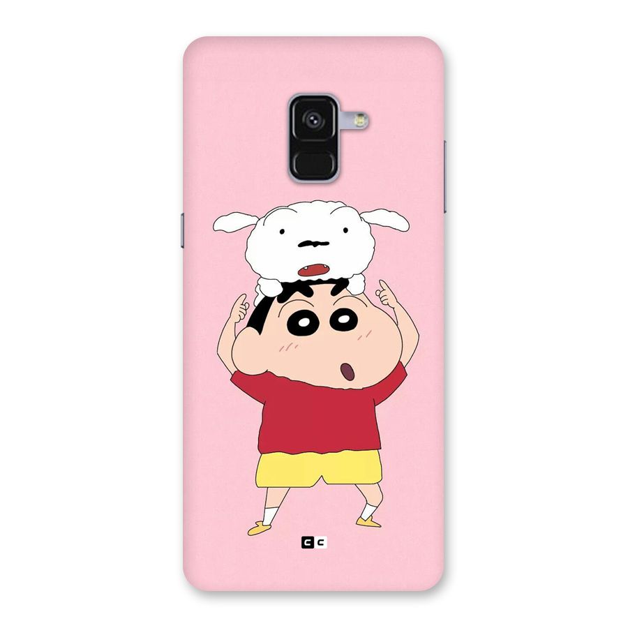 Cute Sheero Back Case for Galaxy A8 Plus