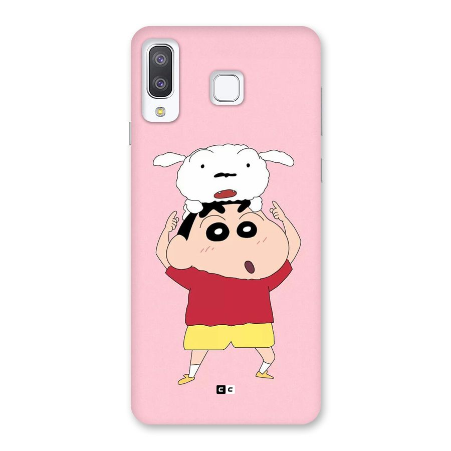 Cute Sheero Back Case for Galaxy A8 Star