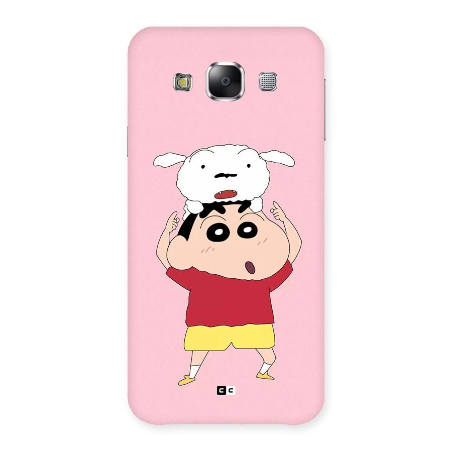 Cute Sheero Back Case for Galaxy E5