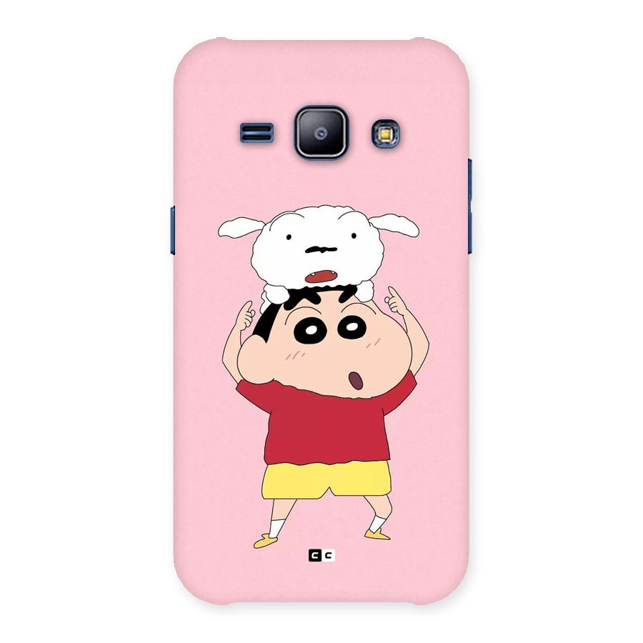 Cute Sheero Back Case for Galaxy J1