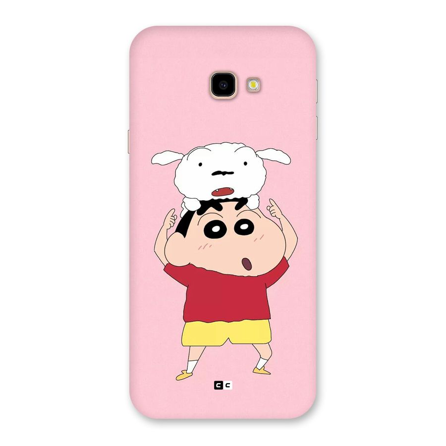 Cute Sheero Back Case for Galaxy J4 Plus