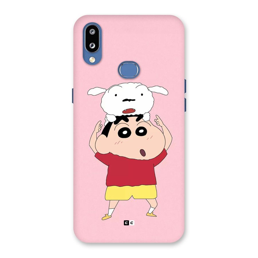 Cute Sheero Back Case for Galaxy M01s