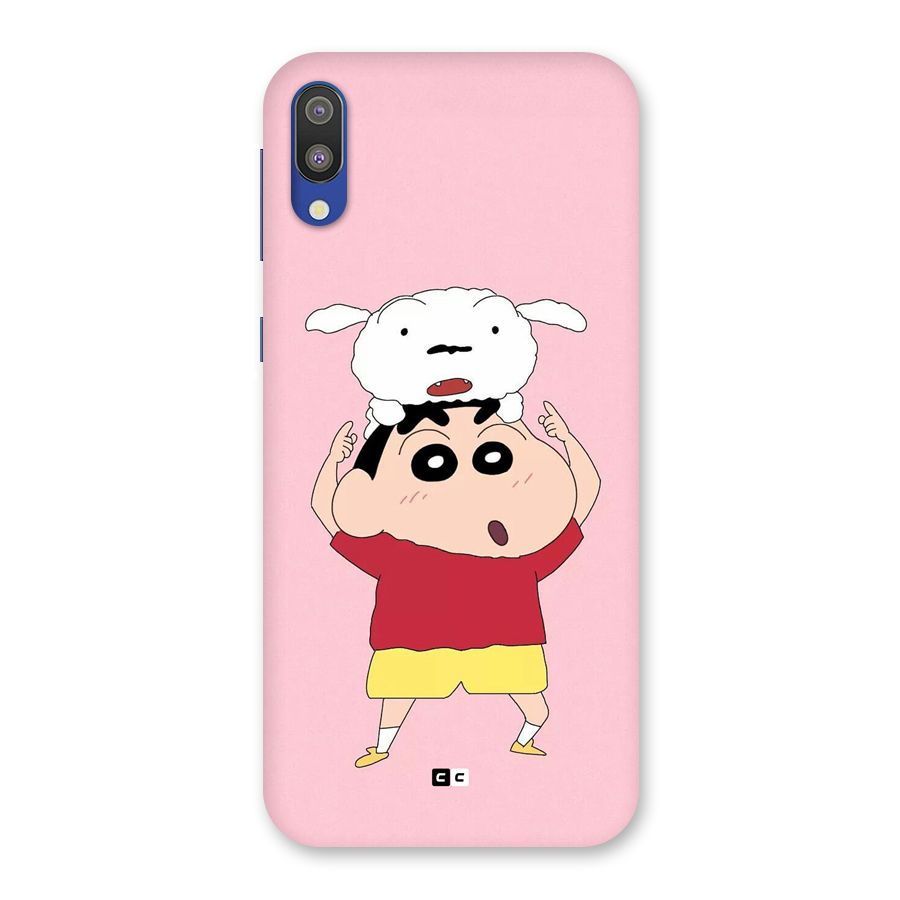 Cute Sheero Back Case for Galaxy M10