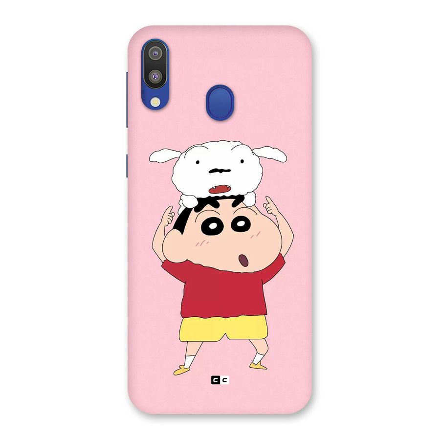Cute Sheero Back Case for Galaxy M20