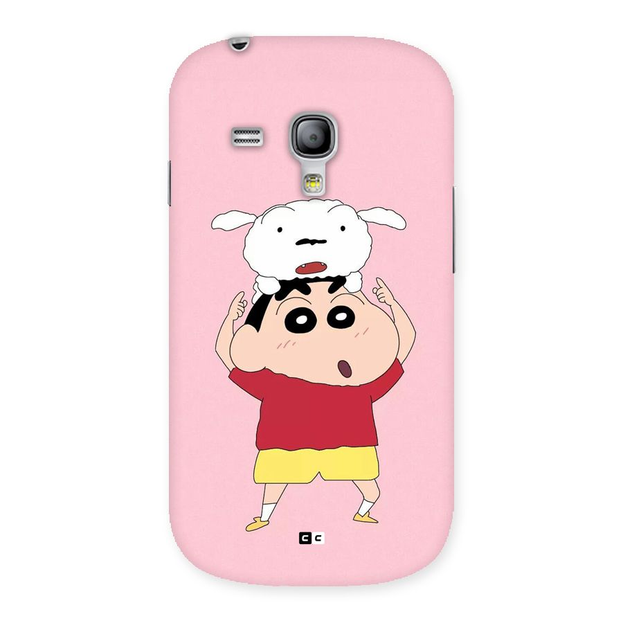 Cute Sheero Back Case for Galaxy S3 Mini