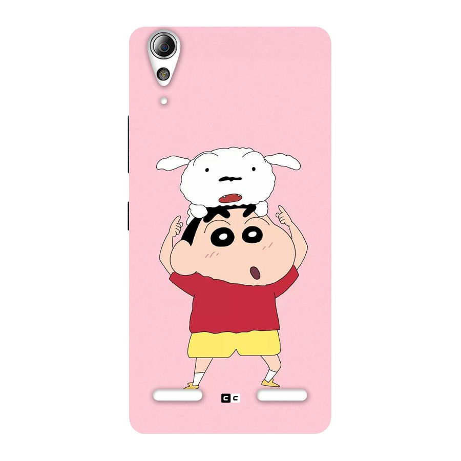 Cute Sheero Back Case for Lenovo A6000 Plus